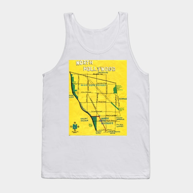 North Hollywood Tank Top by PendersleighAndSonsCartography